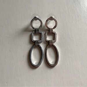 Geometric Drop Statement Earrings